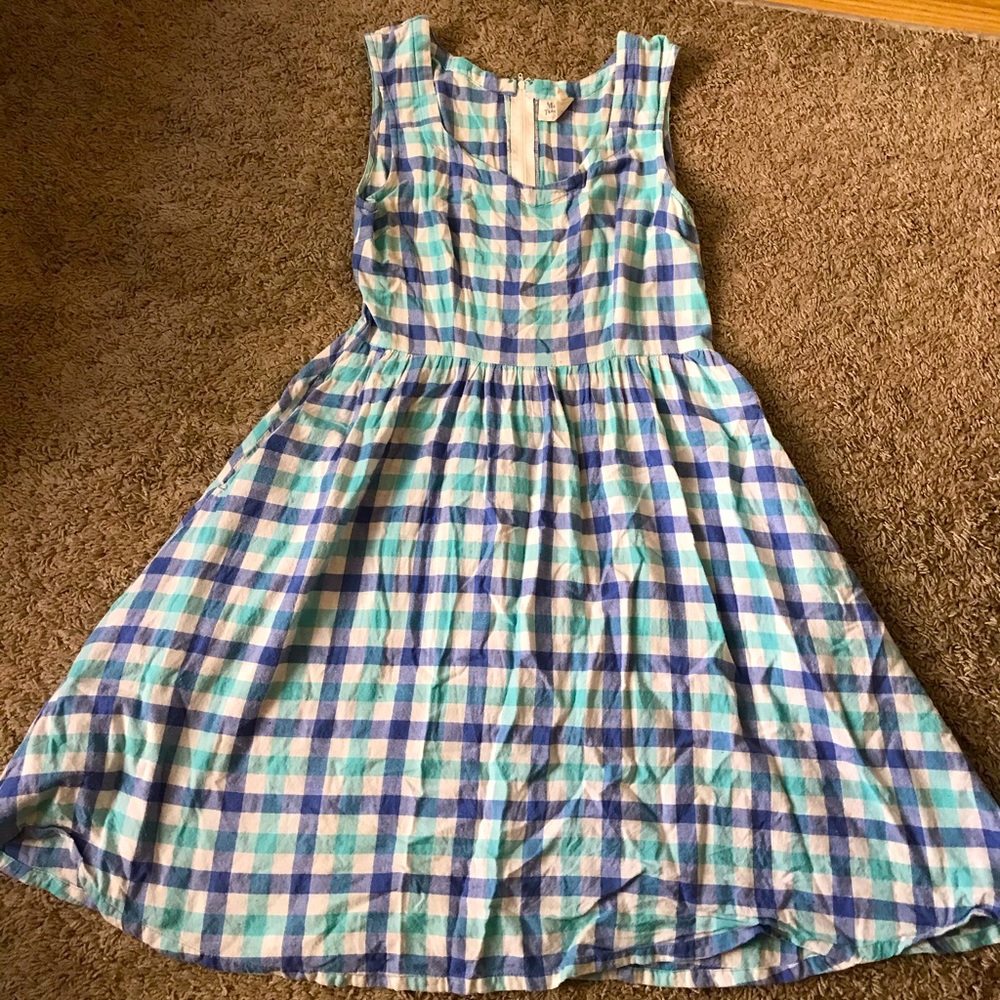 Vintage Gingham Dress